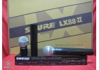 микрофон SHURE LX88-II радиосистема 2 микрофона SHURE SM58.МАГАЗИН. НЕ РЫНОК